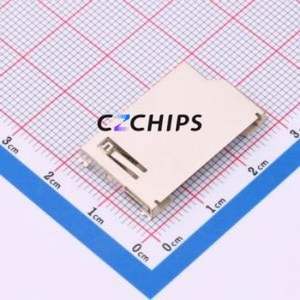 SD-0500-P SD Card / Memory Card Connector SMD Connector Plug-In Type Standard SD Card Card Holder - Product Image 1