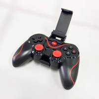 Control Remoto Inalámbrico X3 BT para Juegos, Soporte con Clip para Gamepad, Baja Latencia, Agarre Ergonómico para Android, iOS, Switch, TV, Gaming, Manette