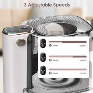 Patpet 2026, aspiradora recargable para mascotas, cortadora eléctrica, Kit de cepillo de aseo para pelo de perro, respetuoso con el medio ambiente - Product Image 2