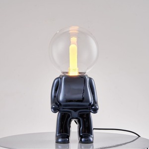 Lampe de bureau Thinker E27 LED avec commande tactile, lampe de table, veilleuse de chambre, éclairage d'ambiance, ornement décoratif - Product Image 2