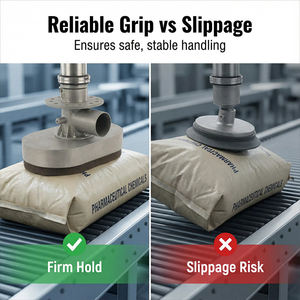 Ventosa Neumática Elíptica Integrada para Brazo Robótico, Ventosa de Esponja de Alta Succión para Chapa Metálica Industrial - Product Image 6