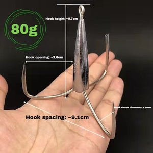 ตะ<span class=keywords><strong>ขอ</strong></span>เบ็ดตกปลาแบบมีน้ำหนักสำหรับมืออาชีพ 40 กรัม-150 กรัม |   ตะ<span class=keywords><strong>ขอ</strong></span>เกี่ยวทรงกรวยแบบกันน้ำได้ต่ำ - Product Image 4