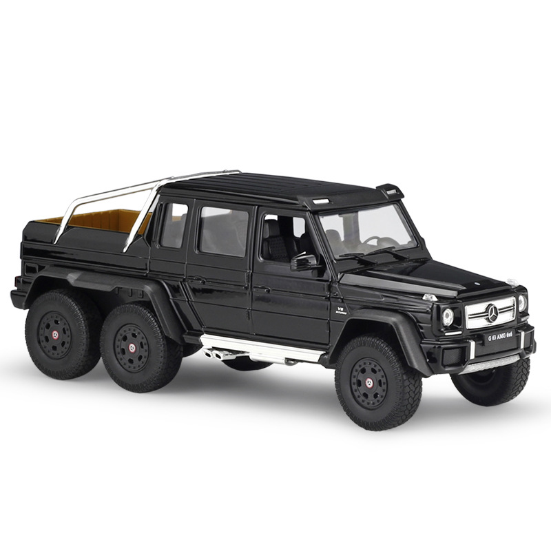 1/24 Mercedes-Benz G63 AMG 6x6 noir