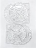 Emballage en blister PET anti-éclatement pour petits accessoires de pêche, plateau à cavités fixes pour protéger les hameçons tranchants, personnalisable