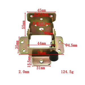 90 Degree <b>Metal</b> Folding Hinge Thickened Table <b>Leg</b> Folding Hinge Hardware Folding Locking Hinges Tables <b>Chair</b> <b>Leg</b> - Product Image 3