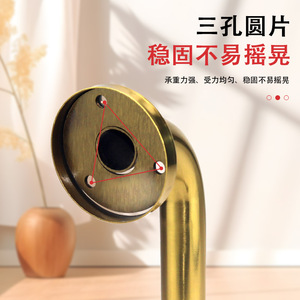 Poignée de meuble en laiton, barre de poignée de meuble minimaliste et durable - Product Image 4