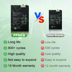 Nouvelle batterie de haute qualité pour <span class=keywords><strong>Huawei</strong></span> P9 P20 P30 P40 P50 Lite Pro Nova Y91 Nova 3i téléphone batterie Li-ion numérique 18 mois de garantie - Product Image 2