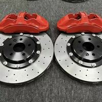 Disco de Freno de Cerámica de Carbono de 350 mm, Rotor Ultraligero de Alta Durabilidad para Audi S3/TTS/TTRS BMW Z4/M Sport Nissan 370Z/350Z