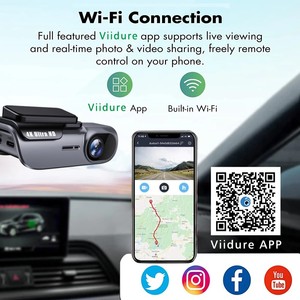 2025 New Hot Bán Mô Hình 4K Xe Máy Ảnh Dvr Phổ Dash Cam Tầm Nhìn Ban Đêm Lái Xe Ghi Âm Với Phía Sau Máy Ảnh - Product Image 5