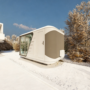 Casa Capsula a 2 Piani con 3 Camere da Letto, Struttura in Acciaio, Ampio Spazio, Interni Personalizzabili, Lussuosa <span class=keywords><strong>e</strong></span> Moderna, Facile da Montare - Product Image 1