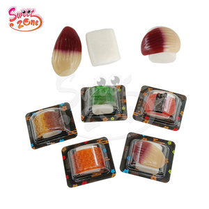 Bonbons en forme de sashimi au goût de fruits, délicieux bonbons gélifiés et guimauves moelleuses - Product Image 4