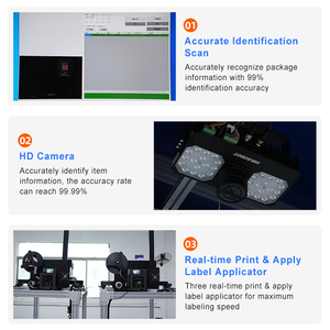 Manufacturer Factory Price Sorter <strong>Separation</strong> Cross Belt Parcel Dimens Weight Automated Scan <strong>Sorting</strong> Conveyor Line System Machine - Product Image 6