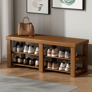 Banco <span class=keywords><strong>para</strong></span> cambiar <span class=keywords><strong>zapatos</strong></span> de una pieza, zapatero multinivel <span class=keywords><strong>para</strong></span> la entrada y un banco que se puede usar <span class=keywords><strong>para</strong></span> ponerse los <span class=keywords><strong>zapatos</strong></span> - Product Image 6