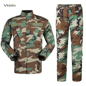 Tactical Gear Uniforms Men's Tactical Jacket and Pants Camo Training Wear ACU Tactical Uniform Set