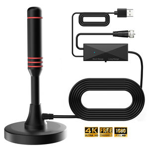 ANTUKO-antena de TV digital <span class=keywords><strong>AN</strong></span>-2004 para interior, adaptador magnético F, digital, 470-862MHz, 25dB - Product Image 6