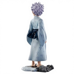 Figurine d'action Anime en gros Satoru Gojo style kimono enfantin, modèle en PVC, jouet, statue, décoration de bureau, cadeau pour fans - Product Image 5