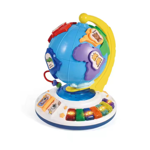 MILI bébé sensoriel Montessori jouets d'apprentissage carte du monde Puzzle lumineux musical jouet éducatif Globe - Product Image 5