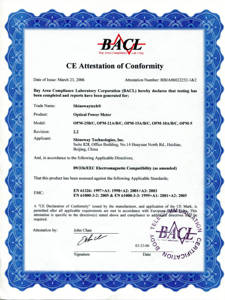 Shinewaytech Công suất OPM-15B phạm vi-50 ~ + 27 dBm độ chính xác cao quang điện mét - Product Image 6