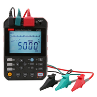 5000V 0.25M-2T/5T CAT IV-600V Megohmmeter Digital Pengukur Resistansi Isolasi UT513B/C Kabel Motor Transformator CE UKCA