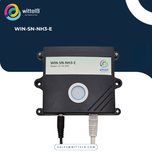 Módulo de Sensor de Gas Amoníaco (NH₃) Electroquímico de Alta Precisión con Conectividad Ethernet para Monitoreo Ambiental - Product Image 2
