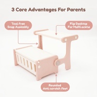 Nouveau type de bureau pliant, prix d'usine, bureau d'étude pour enfants, vente en gros, bureau d'étude personnalisé pour enfants, pour l'écriture et l'étude