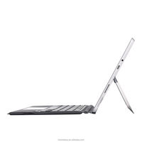 Clavier Rechargeable Ultra Mince pour Microsoft Surface Go/Go 2 avec Pavé Tactile Sans Fil, Rétroéclairage 7 Couleurs, Interface USB, Nouveau Produit