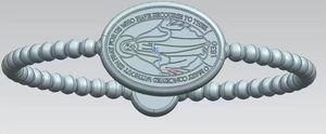 Braccialetti con Medaglia di San Benedetto per Preghiera e Messa, Braccialetti con Medaglia Miracolosa, Giocattoli Religiosi Cattolici in Silicone per Bambini - Product Image 5