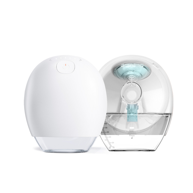 New Design Hands Free Breast Pump Noiseless and Pain Free Double Wearable Electric Breast Feeding Pump with Storage Bag