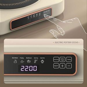 Cuisinière électrique en gros, mini-cuisinière électrique domestique, plaque à induction simple, fabricant de cuisinières infrarouges - Product Image 5