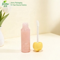 Tube vide pour brillant à lèvres, tube pour gloss, emballage cosmétique, flacon rond pour brillant à lèvres, flacon distributeur d'huile à lèvres, contenant de maquillage
