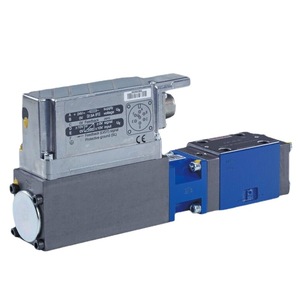 Vanne proportionnelle électro-hydraulique 4WE6B62EG24N9K4, électrovanne directionnelle pour station hydraulique, montage à bride en fonte - Product Image 1