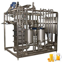 Pasteurisateur à plaques HTST continu pour le lait, la machine à traire, le jus, la bière avec qualité alimentaire