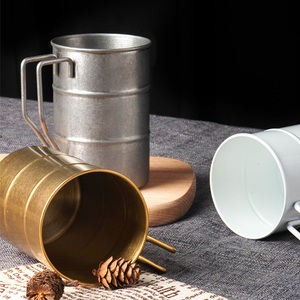 Meilleure vente Tasses à bière rétro en métal 304 en acier inoxydable Nouveau style <span class=keywords><strong>Viking</strong></span> Design avec poignée Boissons à vin - Product Image 4