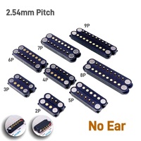 Harga pabrik 2.54PH 2Pin konektor Magnet Pria Wanita Pogo Pin konektor Magnet tahan air