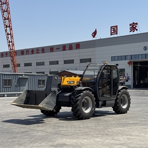 Diesel Powered Heavy Duty tất cả các địa hình 4 wheel drive <span class=keywords><strong>Telescopic</strong></span> Boom xe nâng xe tải telehandler - Product Image 5