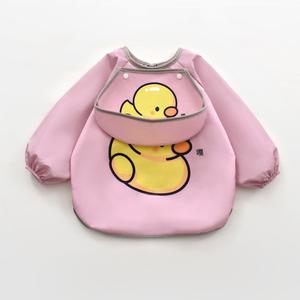 Combinaison pour enfants, tablier imperméable, bavoirs à manches personnalisés sans BPA, bavoirs pour bébés, vêtements <span class=keywords><strong>de</strong></span> peinture pour bébés, vêtements réversibles, bavoirs pour bébés - Product Image 3