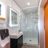 Maison pré-assemblée de luxe, design personnalisé, pour salon, villa de style moderne