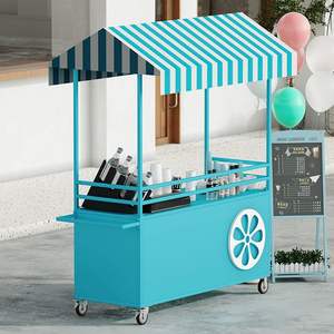 Decoraciones para Bodas al Aire Libre, Puestos Móviles, Carritos de Promoción para Mercados Nocturnos, Plataformas de Exhibición, Soportes para Stands, Carritos de Dulces - Product Image 6