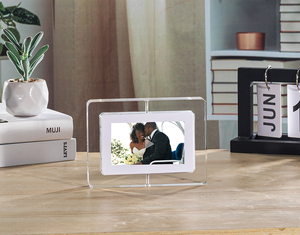 4,3 <span class=keywords><strong>5</strong></span>-дюймовая аккумуляторная батарея ЖК-дисплей Цифровая фоторамка с воспроизведением видео оптом акриловый дисплей - Product Image 2