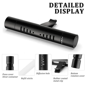 Deodoranti per <span class=keywords><strong>auto</strong></span> profumatori <span class=keywords><strong>diffusore</strong></span> sfogo clip per profumo olio essenziale bastoncini per decorazione fragranza per autoveicoli accessori - Product Image 4