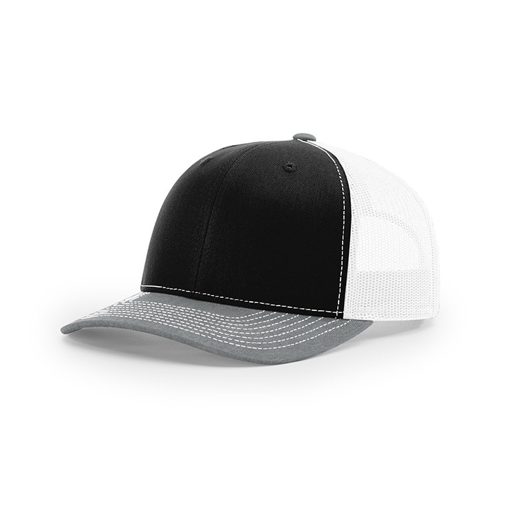 Noir + Blanc Maille + Gris chiné