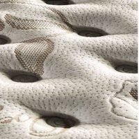 Matelas Double King/Queen size avec poches à ressort, matelas simple en mousse de densité