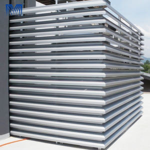 Cubierta de <span class=keywords><strong>Aire</strong></span> <span class=keywords><strong>Acondicionado</strong></span> <span class=keywords><strong>Exterior</strong></span> de <span class=keywords><strong>Aluminio</strong></span> Princeton, Rejilla de Aislamiento Decorativa para Exteriores, <span class=keywords><strong>Cubre</strong></span> <span class=keywords><strong>Aire</strong></span> Metálico para Limpieza - Product Image 4