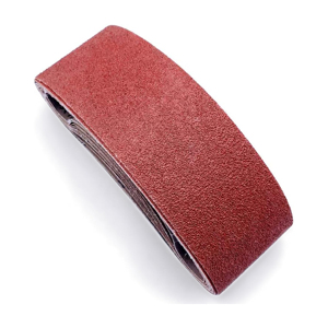 Nastri Abrasivi in Ossido di Alluminio Rosso OEM <span class=keywords><strong>per</strong></span> <span class=keywords><strong>Levigatrice</strong></span> Portatile, Lucidatura di Metalli e Legno - Product Image 3