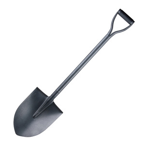 Manganese Steel Shovel <b>Garden</b> Spade 2mm Thick 1200mm Handle Electrophoretic Coating Agricultural Horticulture Use - Product Image 2