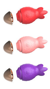 Nuevo 2 en 1 potente estimulador del clítoris del pezón para lamer la lengua, vibrador de succión, placer sexual, aumento del clítoris, pezón, Juguetes sexuales - Product Image 3