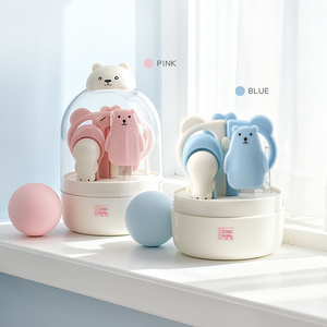 Hot Sale 6-In-1 Anti-Pinch Veiligheid Nagelknipper Set Bpa-Vrije Nagelvijl Borstel Opbergdoos Pasgeboren Verzorgingsgereedschap Baby Nail Trimmer - Product Image 1