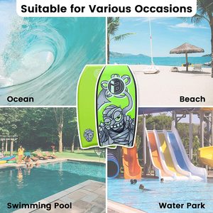 IBOARD Planche de surf unisexe <span class=keywords><strong>Bodyboard</strong></span> légère avec laisse EPS Core Premium et dragonne Logo personnalisable pour les sports nautiques - Product Image 5