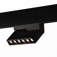 Tunnable blanc DALI TUYA ZIGBEE 0-10V led magnétique DC48V projecteur downlight linéaire rail système d'éclairage