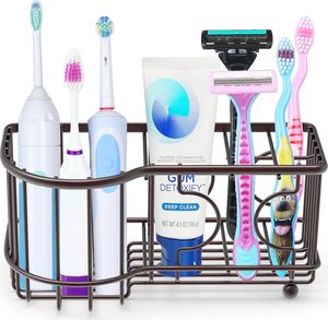 Bathroom Toothbrush <b>Toothpaste</b> Storage Organizer <b>Holder</b> - Product Image 3
